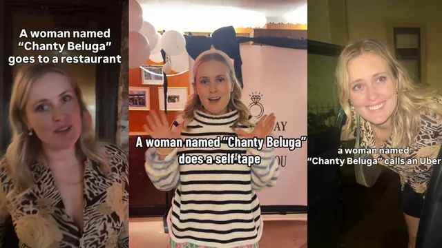 Chanty Beluga meme card