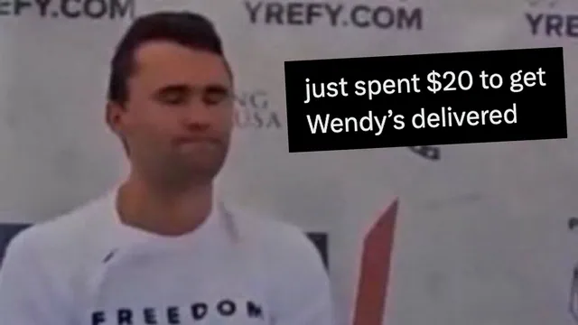 Carte meme Charlie Kirk Eyes Closed Before Death Reaction Image
