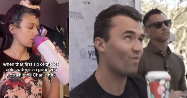 Carte meme Charlie Kirk Sip / Charlie Kirk Coffee