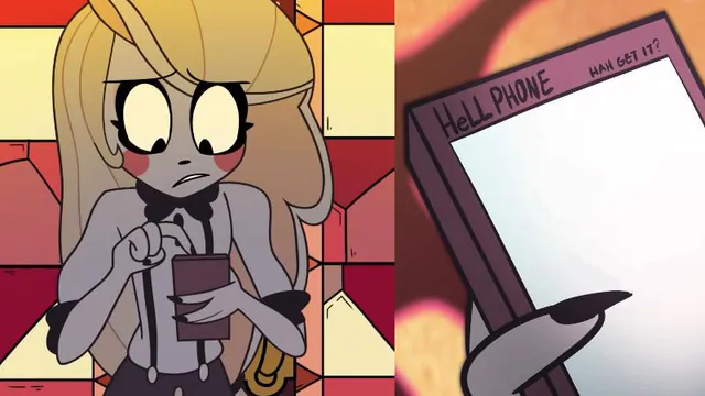 Carte meme Charlie Looking at Her Phone