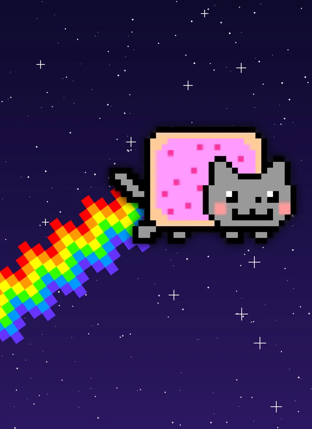 Carte meme Nyan Cat