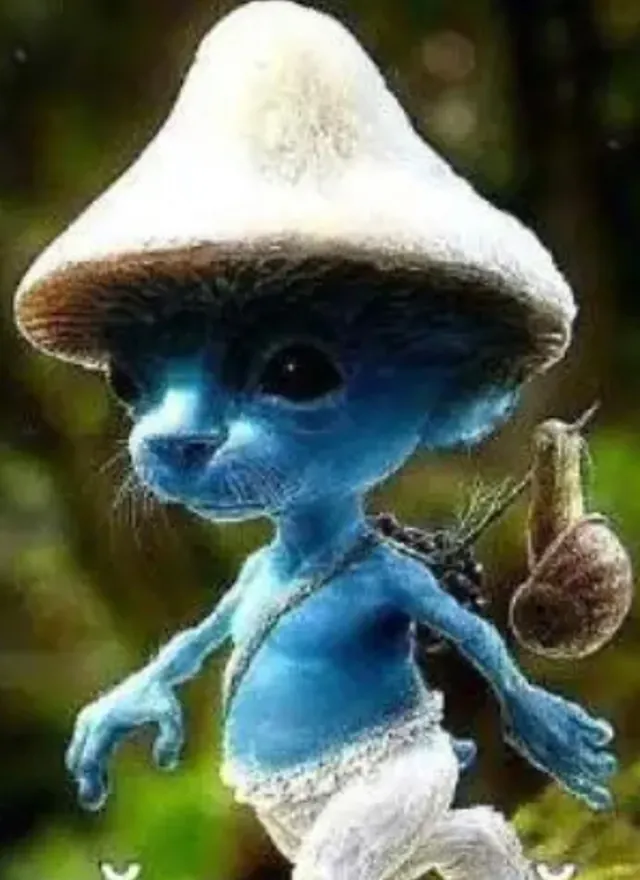 Carte meme Smurf Cat — Full Art