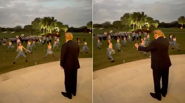 Carte meme Cheerleaders Dancing for Donald Trump Video