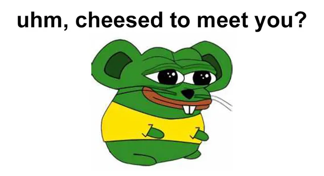 Carte meme Cheesed To Meet You