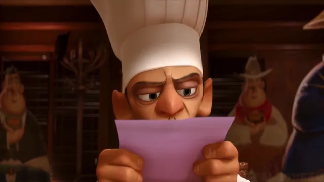 Chef Skinner Reading a Letter meme card