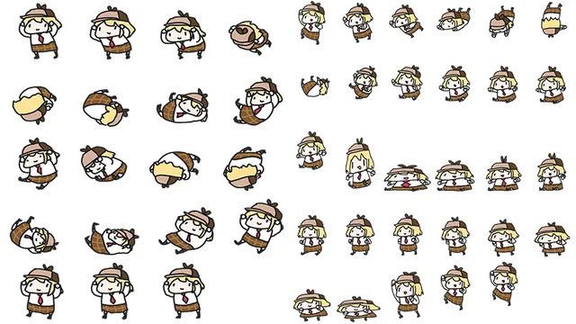 Carte meme Chibi Amelia / Smol Ame