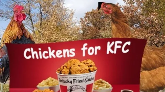 Chickens For KFC meme card