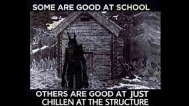 Carte meme Chillin’ / Chillen At The Structure