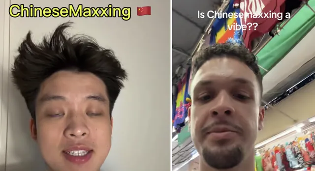 Carte meme Chinamaxxing
