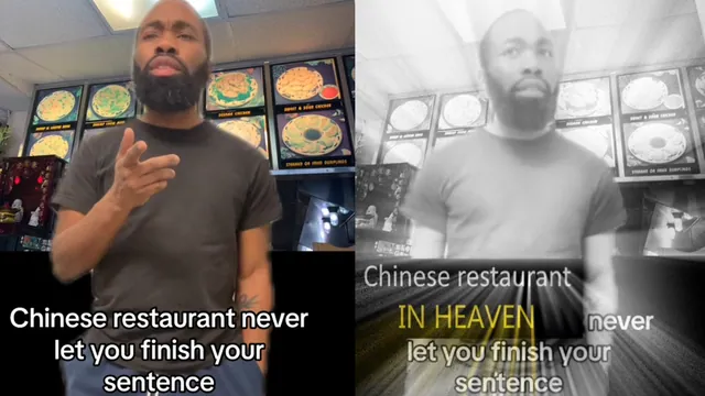Carte meme Chinese Restaurant Never Let You Finish Your Sentence