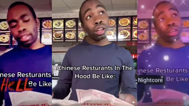 Chinese Restaurants in the Hood Be Like meme card