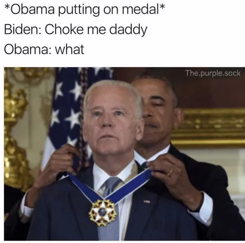 Choke Me, Daddy meme card