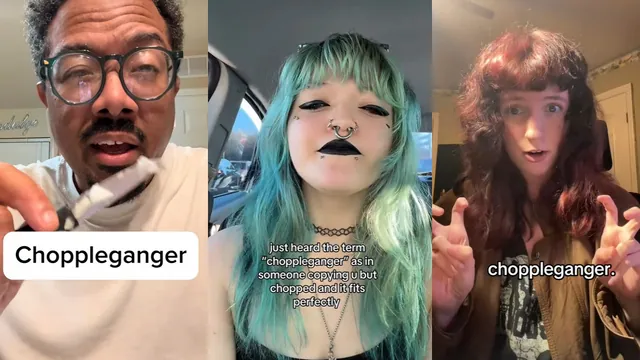Carte meme Choppelganger