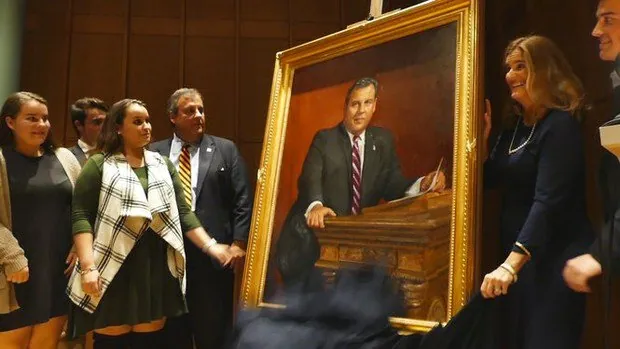 Carte meme Chris Christie Portrait
