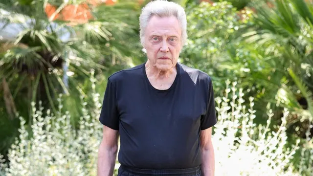 Christopher Walken Standing meme card