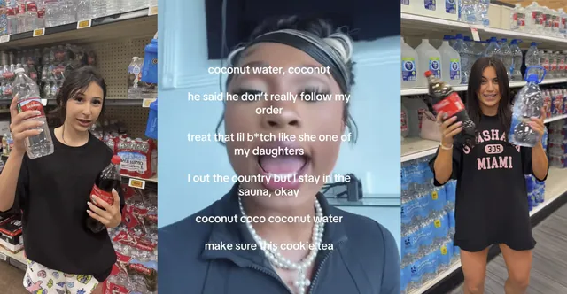 Carte meme Coconut Water Meme (Trim Song)