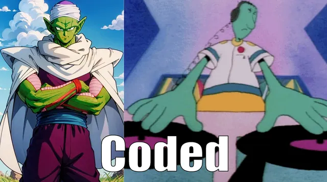 Coded (Slang) meme card
