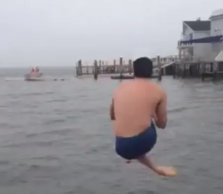 Cold Water Challenge meme card