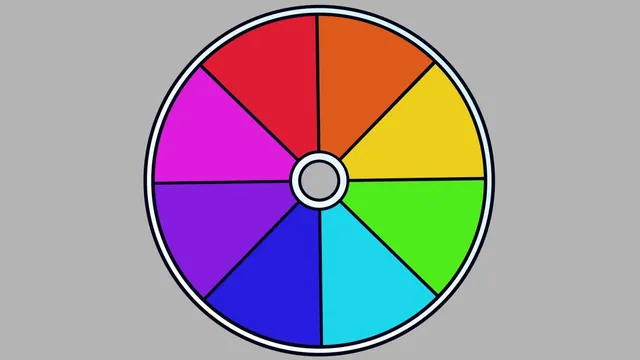 Color Wheel Character Challenge meme card