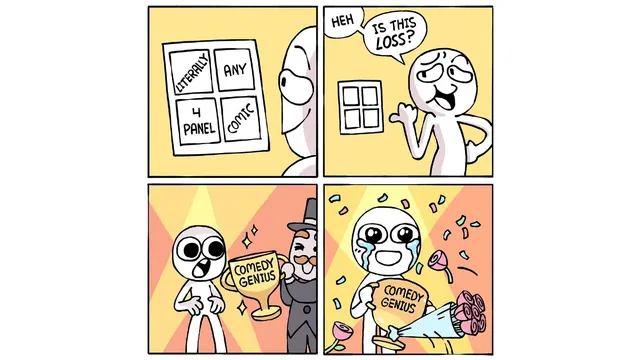 Comedy Genius meme card