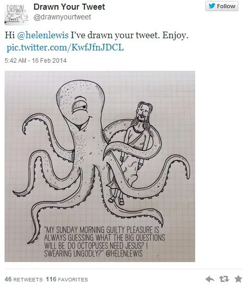 Comment Drawing meme card