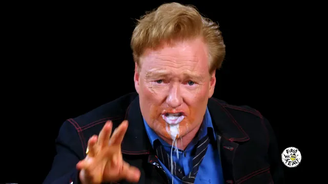 Carte meme Conan O’Brien on Hot Ones