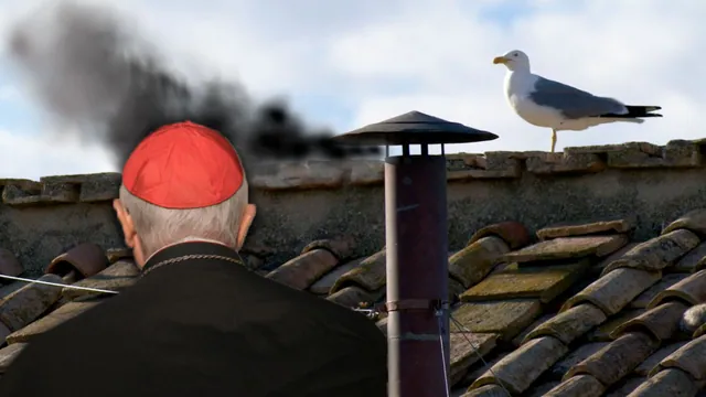 Carte meme Conclave Smoke Signal Parodies