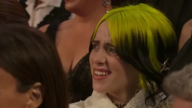 Confused Billie Eilish meme card