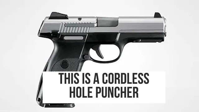Cordless Hole Puncher meme card