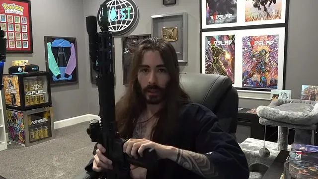 Cr1TiKaL with A Gun / Charlie Teaches Gun Anatomy meme card