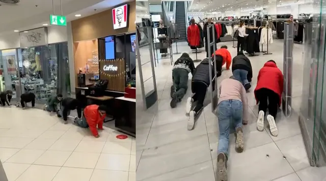 Carte meme Crawling In Public TikTok Trend