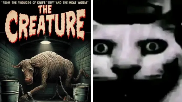 Carte meme Creature Feature Featuring The Creature