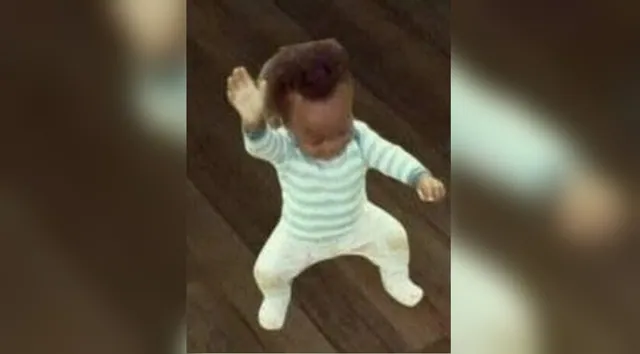 Cringe Ass Nae Nae Baby meme card
