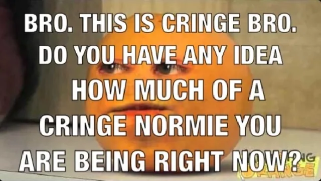Cringe Normie meme card