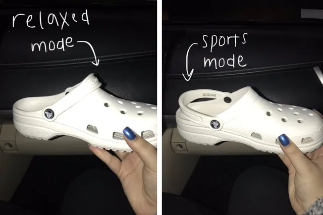 Crocs In Sport Mode meme card