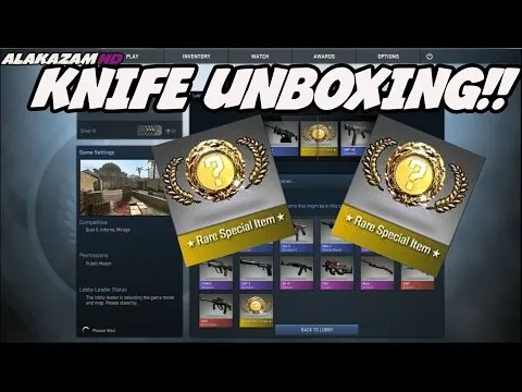 Carte meme CS:GO Case Unboxings