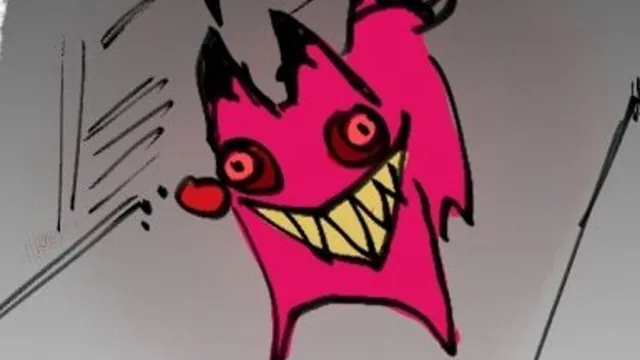 Cursed Cat Alastor meme card