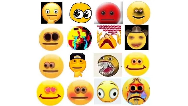 Cursed Emojis meme card