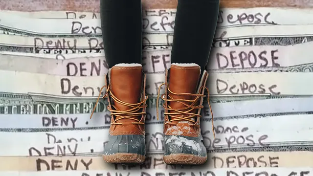 Cute Winter Boots meme card
