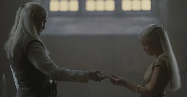 Daemon and Rhaenyra's Relationship meme card