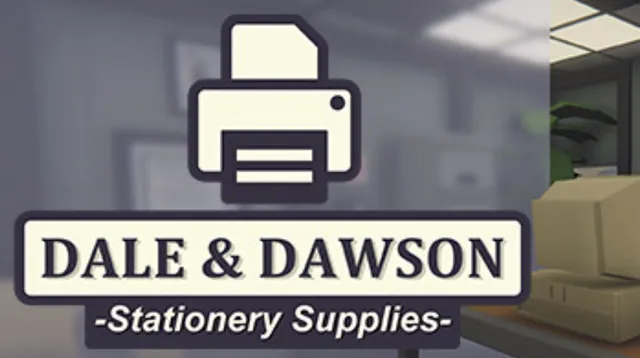 Dale & Dawson Stationary Supplies meme card