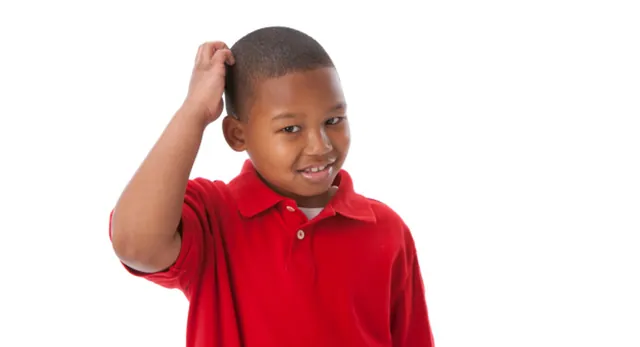 Damn... I Kinda Don't Care / Black Kid Scratching Head meme card