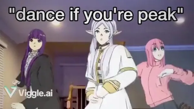Dance If You're Peak / Can I Join? meme card