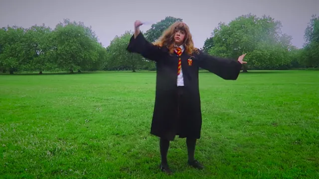 Dancing Hermione meme card