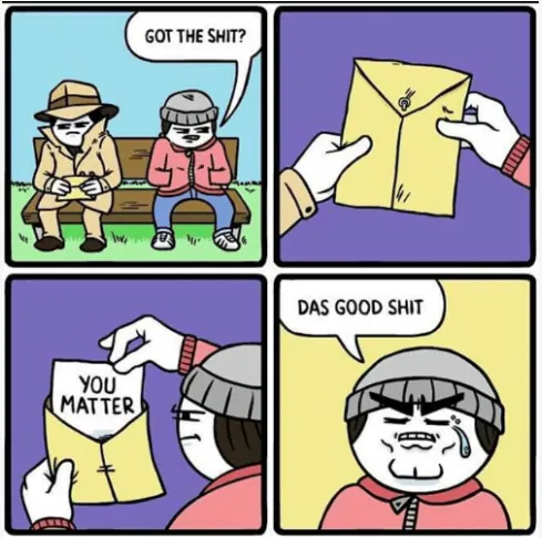Das Good Shit meme card