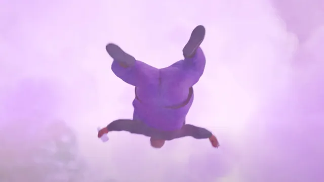 Dave Blunts Falling From the Sky meme card