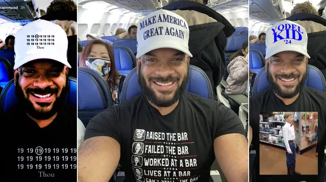 Carte meme David Harris Jr. Plane Selfie