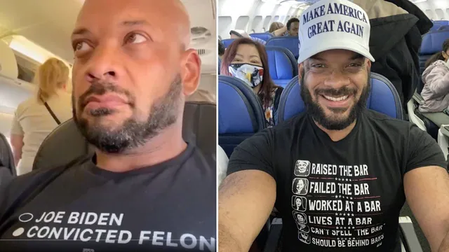 David Harris Jr.'s Plane Rage Bait meme card