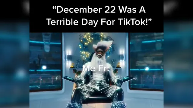 December 22 Incident / TikTok Slideshow Incident meme card