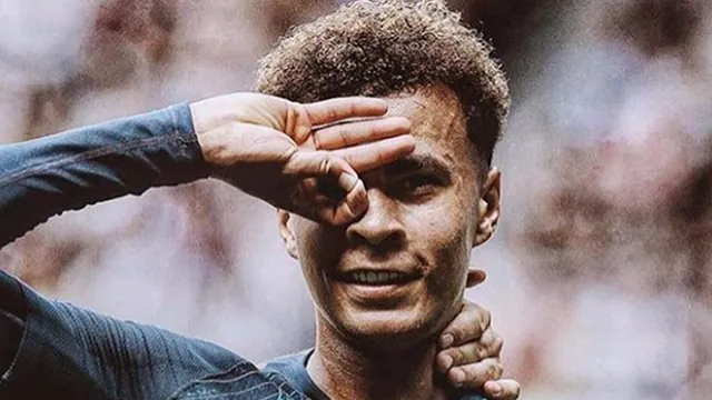 Dele Alli Hand Celebration meme card